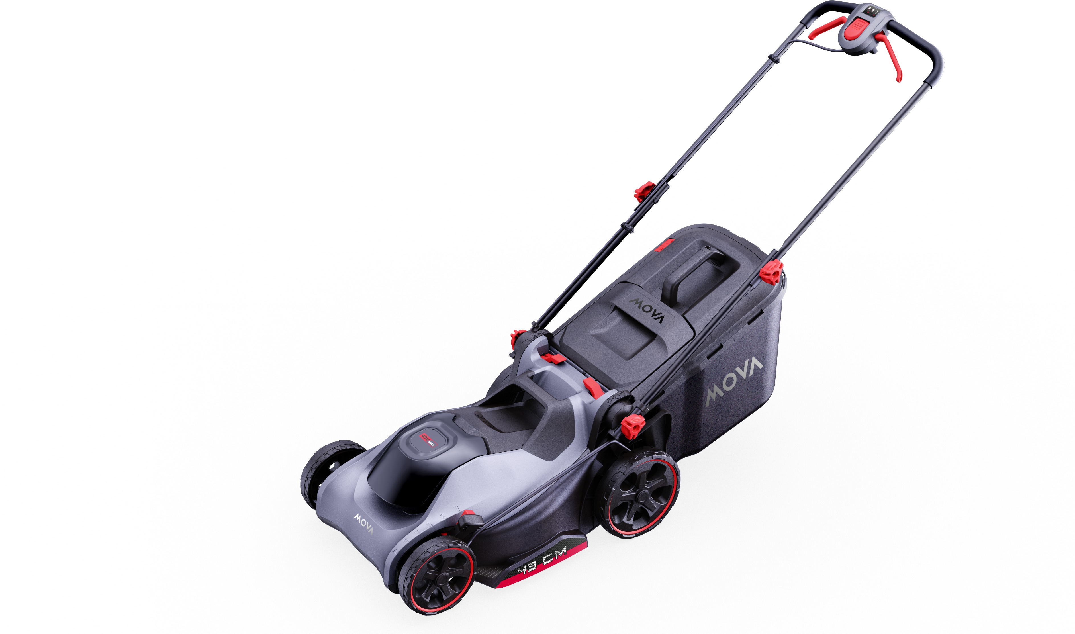 MOVA Rotačná kosačka AKU 40 V 43 cm, súprava (2× 2 Ah)