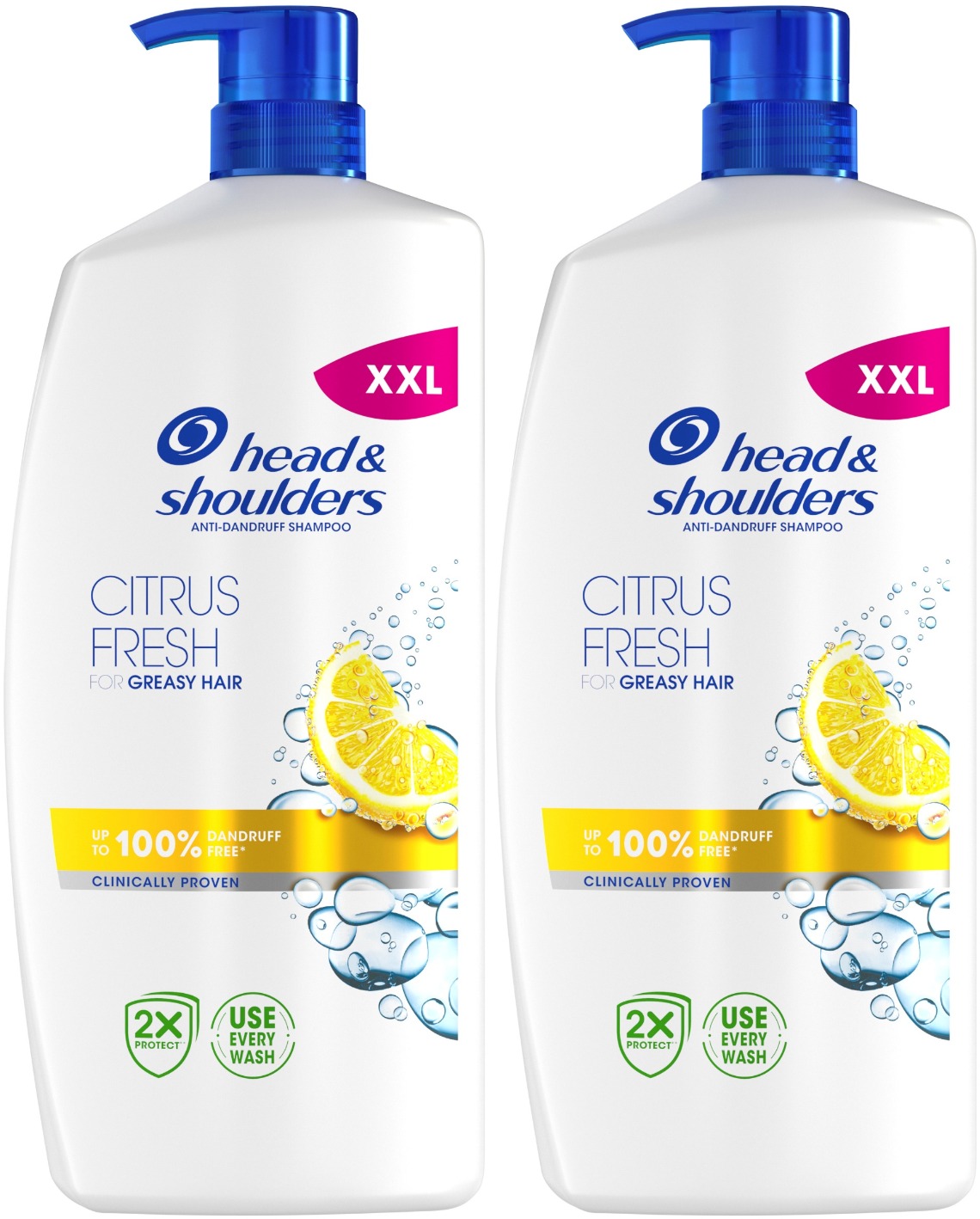 HEAD & SHOULDERS Citrus Fresh 2× 800 ml