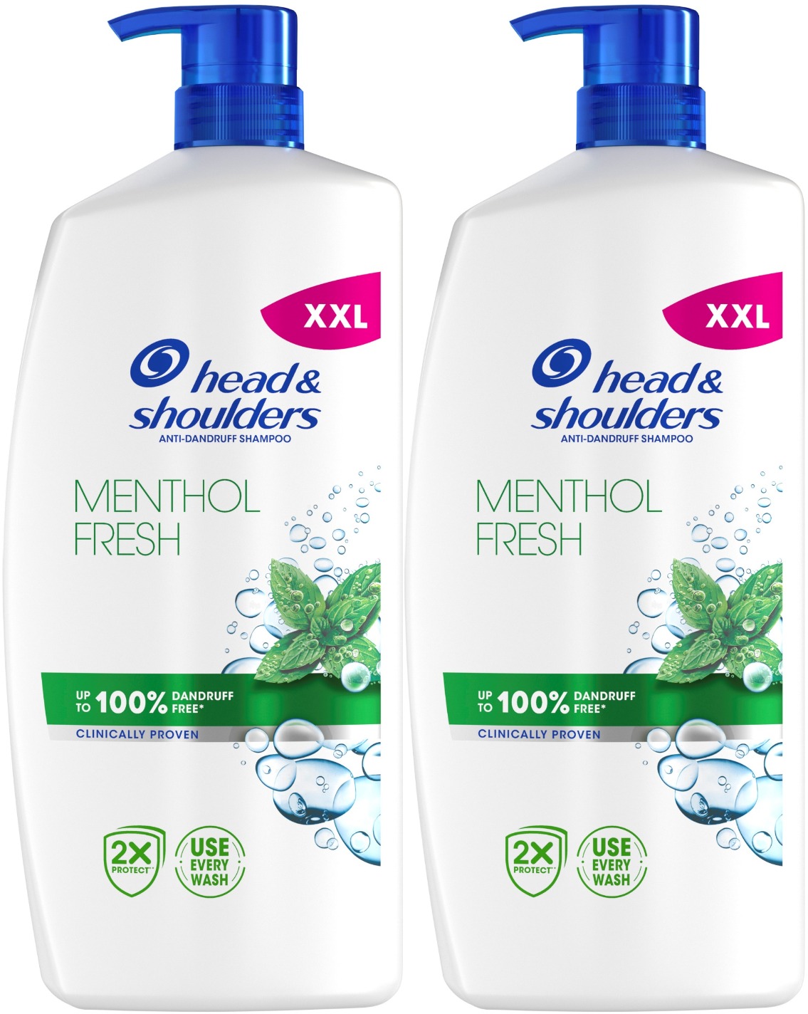 HEAD & SHOULDERS Mentol Fresh 2× 800 ml