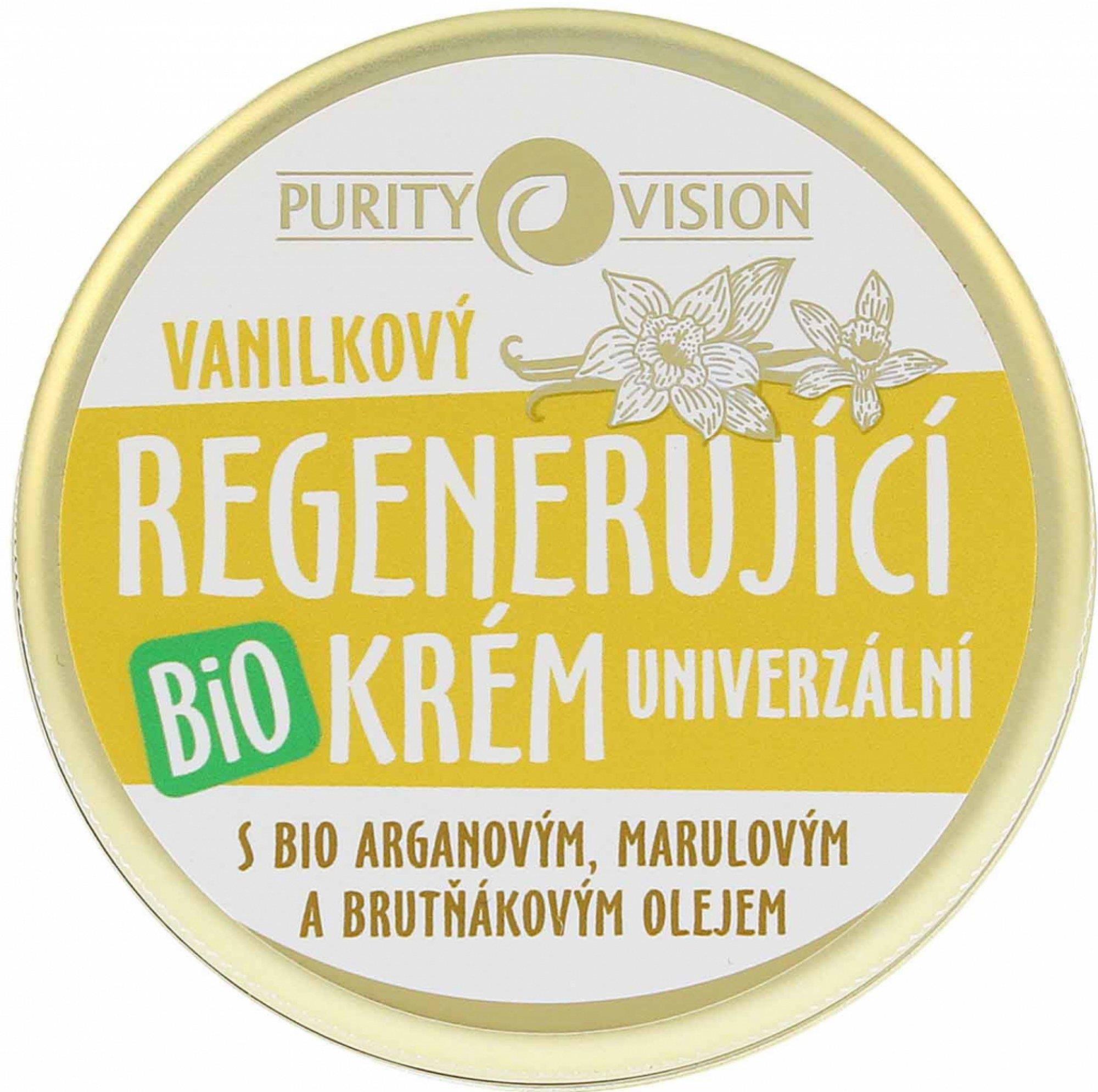Purity Vision Vanilkový regenerujúci krém univerzálny BIO 70 ml