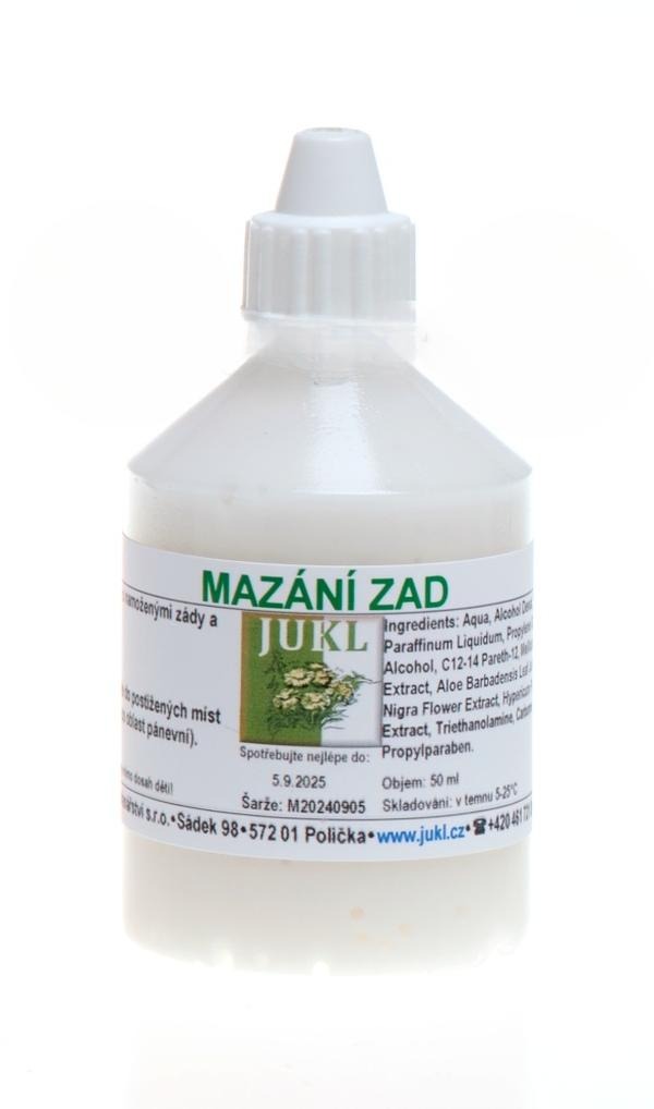 Jukl – Bolesť chrbta 50 ml