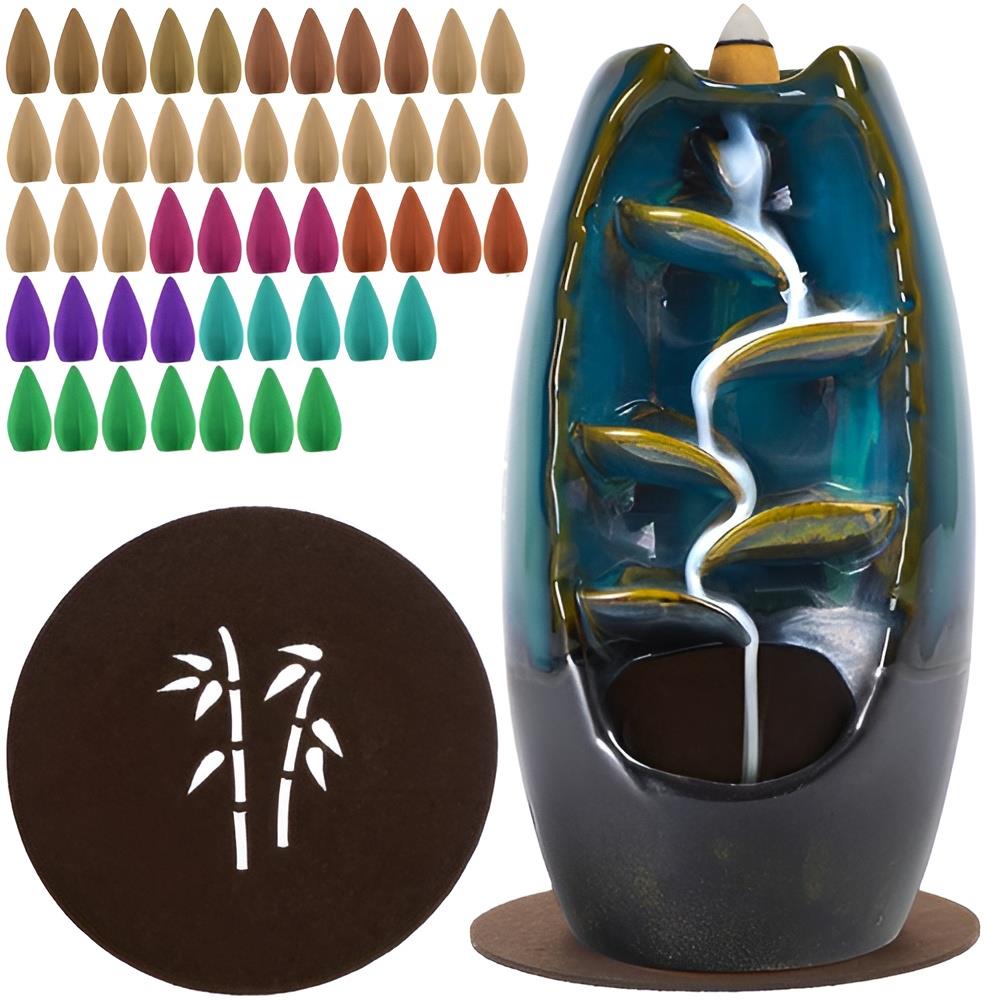 Ruhhy 22655 Keramická arómalampa dymový vodopád