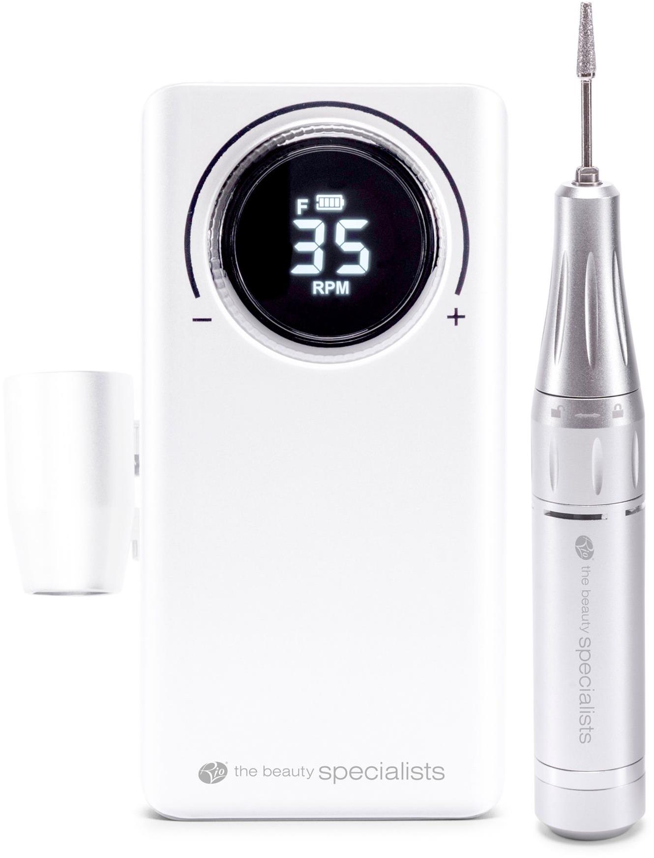 RIO Proffessional Electric Nail File, strieborná