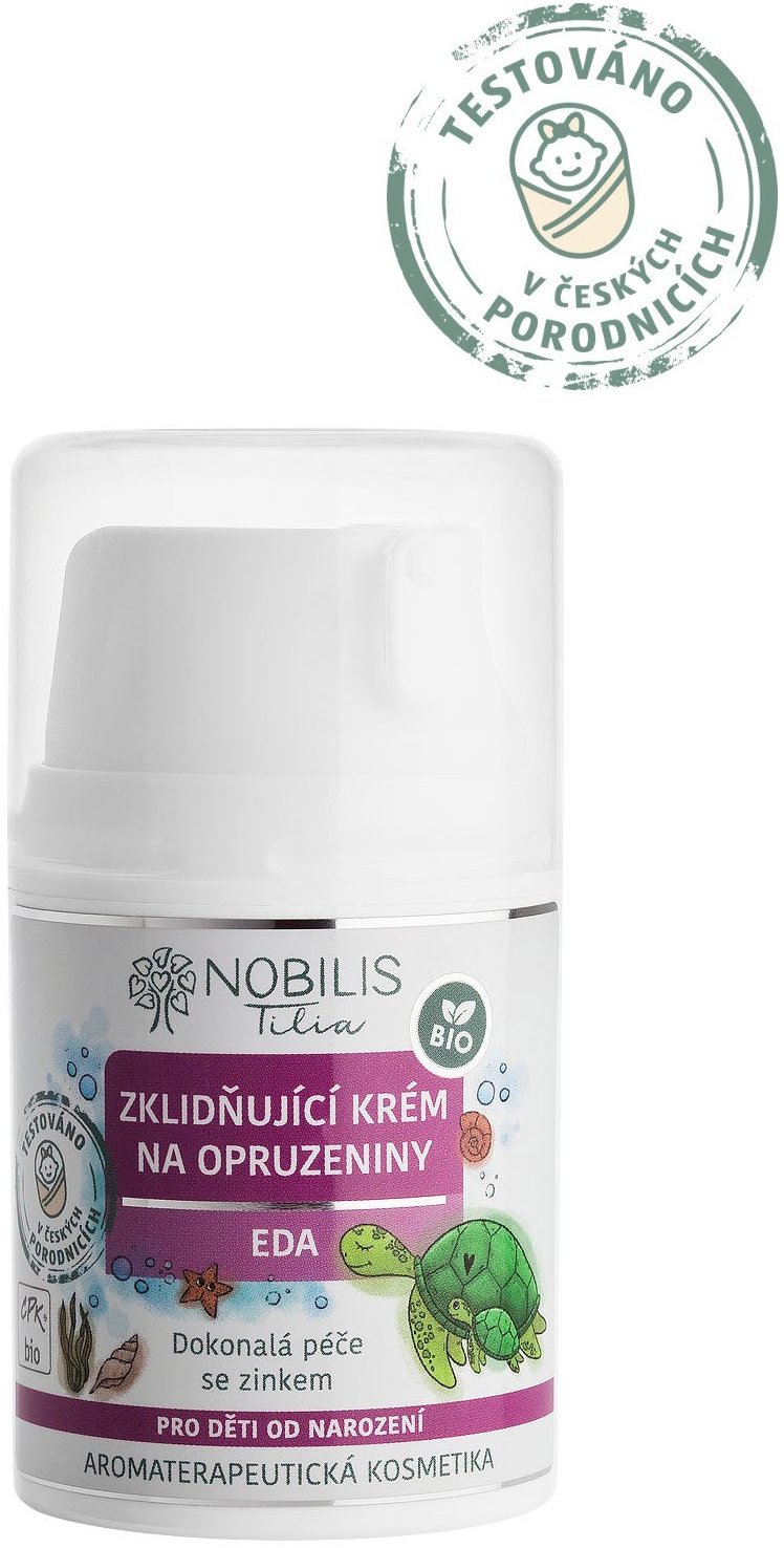 Nobilis Tilia Upokojujúci krém na zapareniny Eda 50 ml