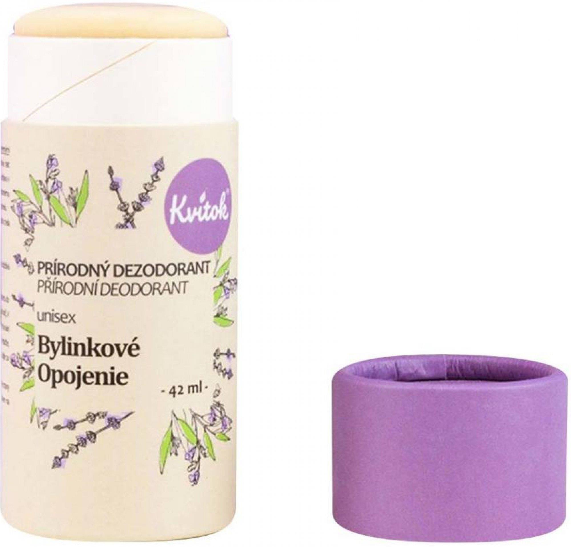 Kvítok Tuhý dezodorant Bylinkové opojenie 42 ml