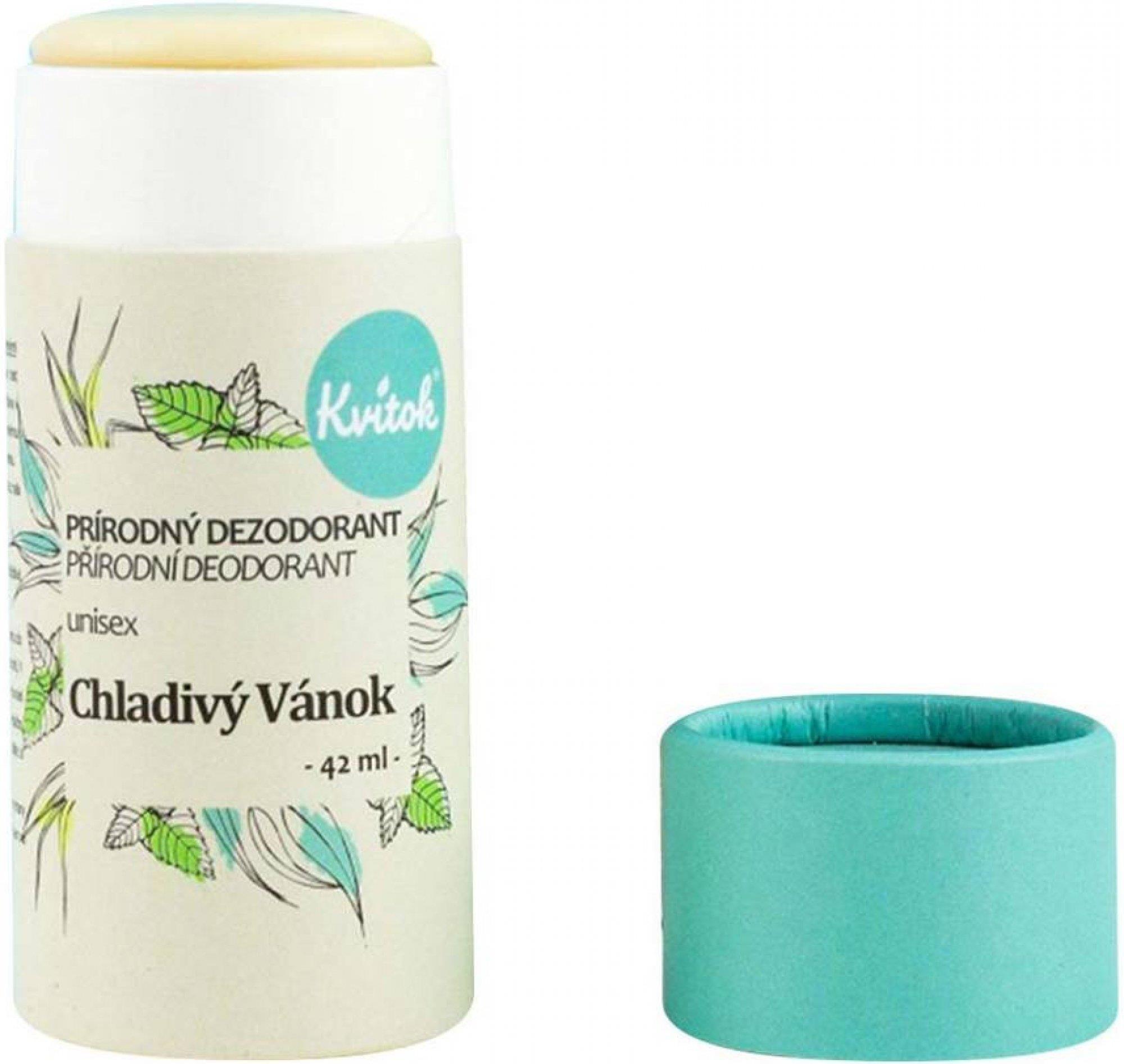 Kvítok Tuhý dezodorant Chladivý vánok 42 ml