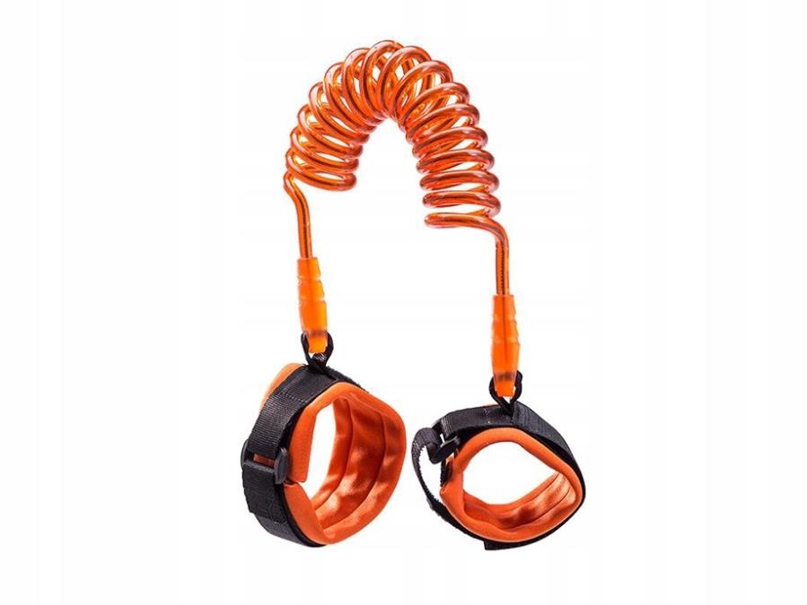 Verk Detské vodítko na zápästie 150 cm, oranžové