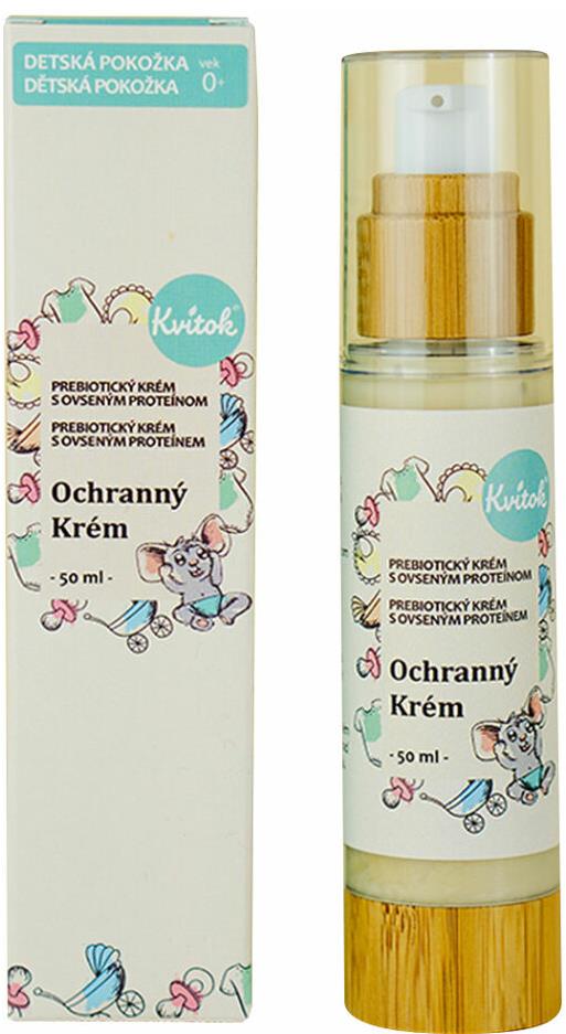 KVITOK Detský ochranný krém – celotelový prebiotický krém s ovseným proteínom 50 ml