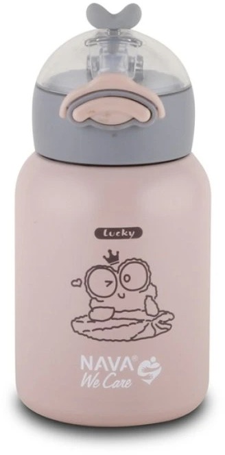 NAVA Greece Detská ružová termoska 350 ml