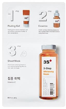 MISSHA 3-step Whitening Mask 28 g