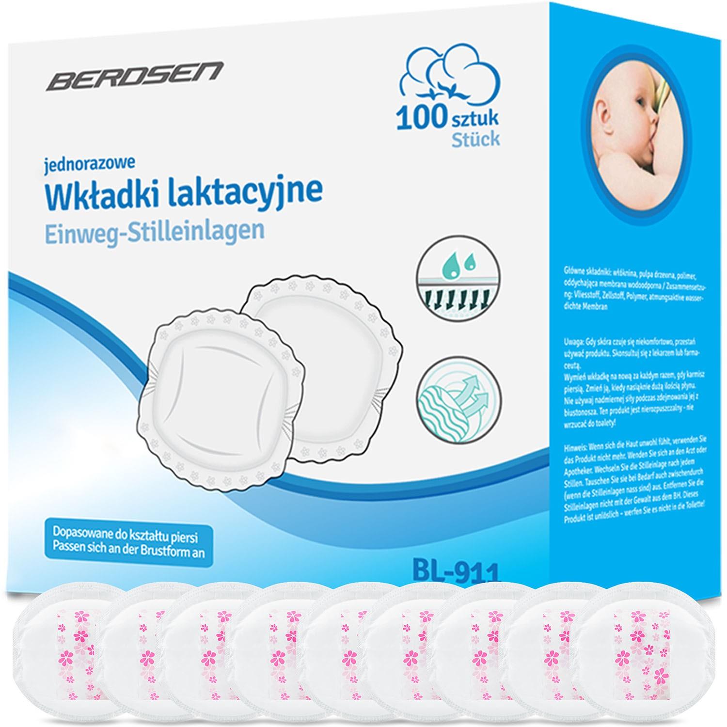 Berdsen BL-911 Prsné vložky pre dojčiace matky – ultra absorpčné
