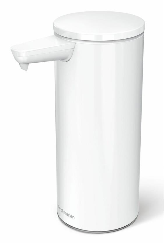 Simplehuman Bezdotykový dávkovač mydla dobíjací 266 ml, biela oceľ
