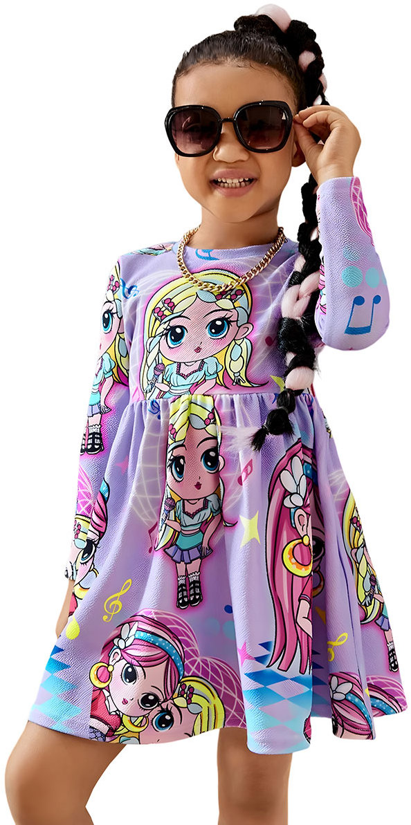 Baby – Smile Šaty s vysokým pásom veľ. 104 – Dievčatko