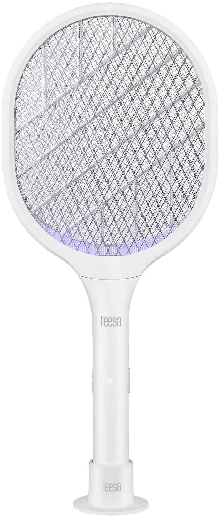 Teesa TSA0212 Plácačka na muchy elektrická s UV svetlom, 2 v 1, biela