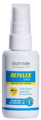 Biotrade Repelent proti komárom, kliešťom a blchám Repelex 50 ml Bioruža
