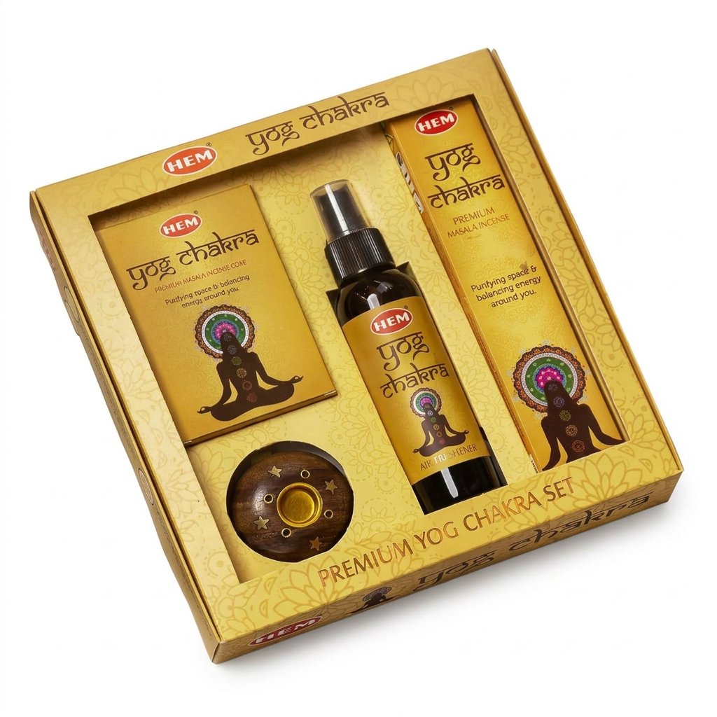 Empt Dárková aromaterapeutická sada na harmonizaci čaker - Yog Chakra