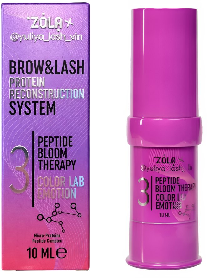 ZOLA Color Lab Emotion Peptide Bloom Therapy 03 - krok 3 laminace řas a obočí, 10 ml