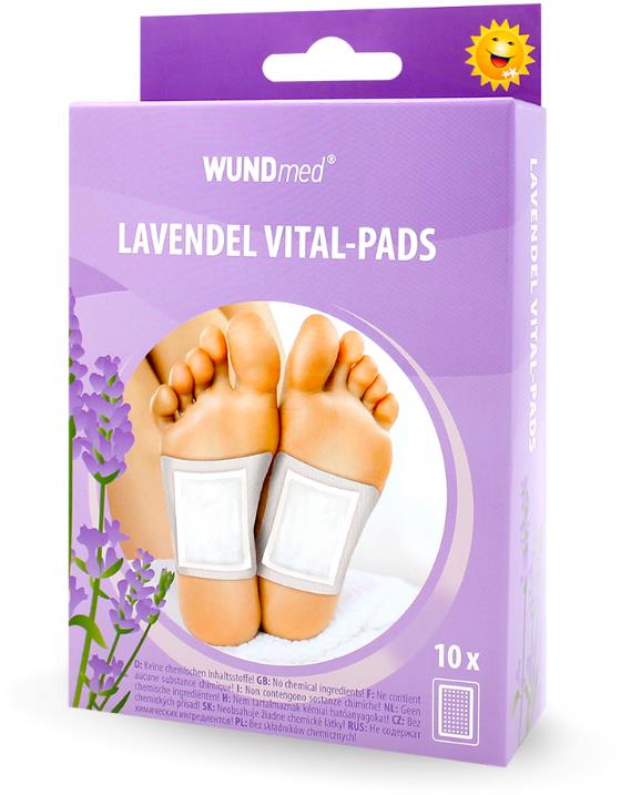 WUNDmed Levanduľové detoxikačné náplasti 10 ks