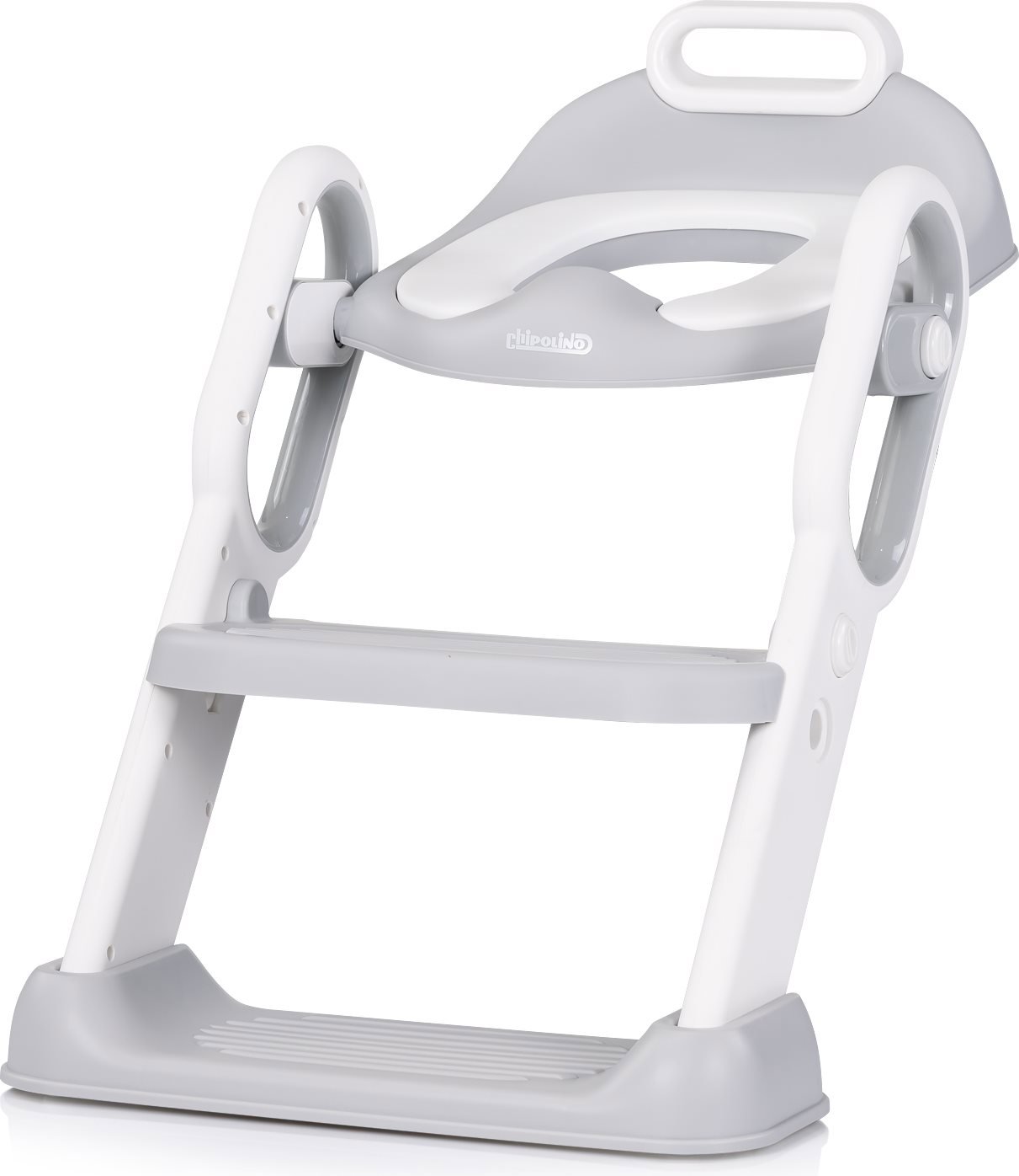 CHIPOLINO Flippy Grey Záchodová doska s rebríkom