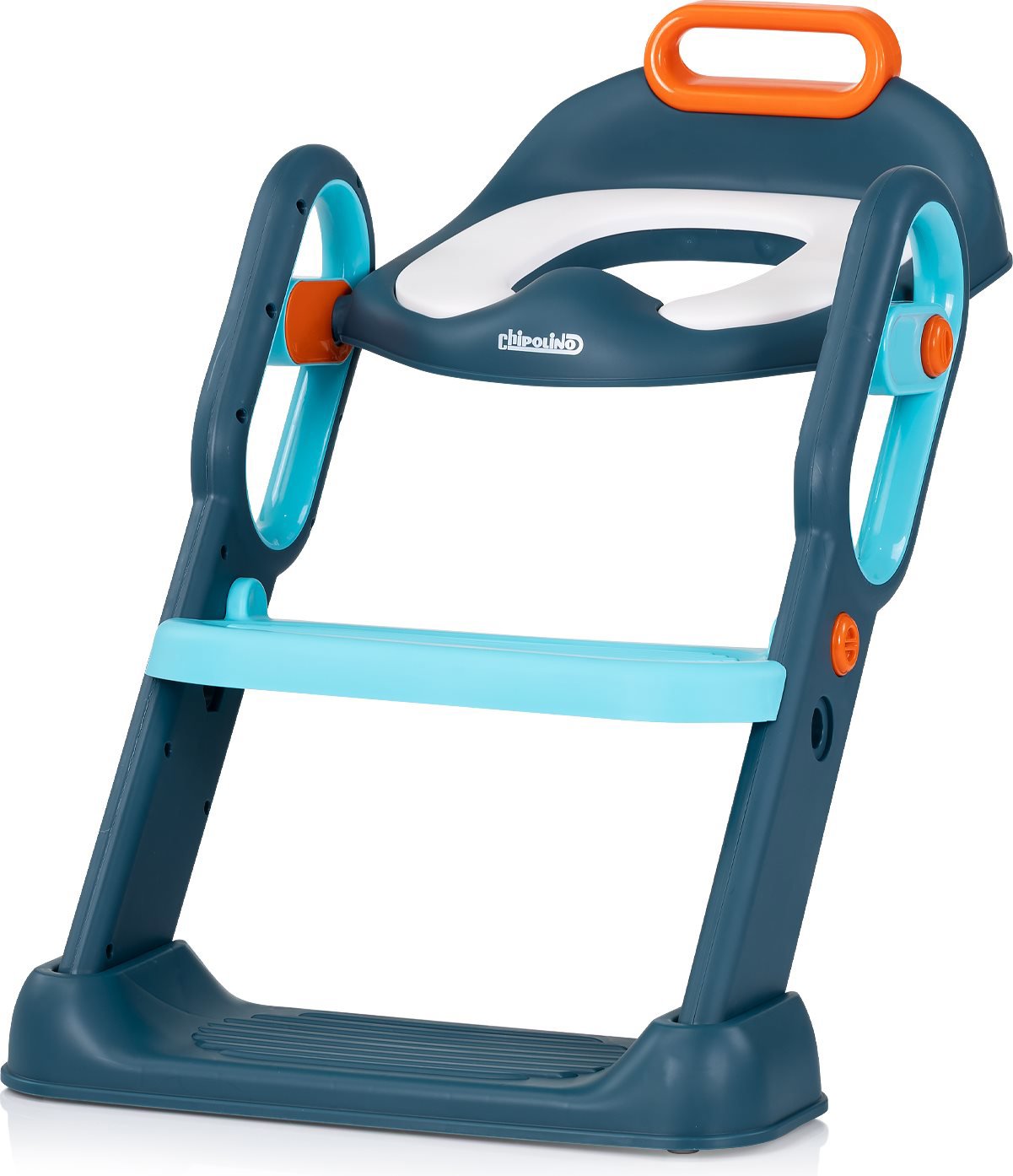 CHIPOLINO Flippy Blue Záchodová doska s rebríkom