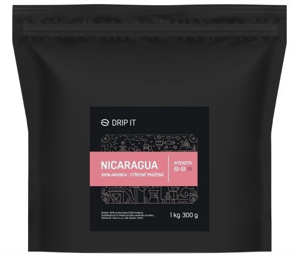 Drip it Zrnková káva Nicaragua del Rio Coco 300 g