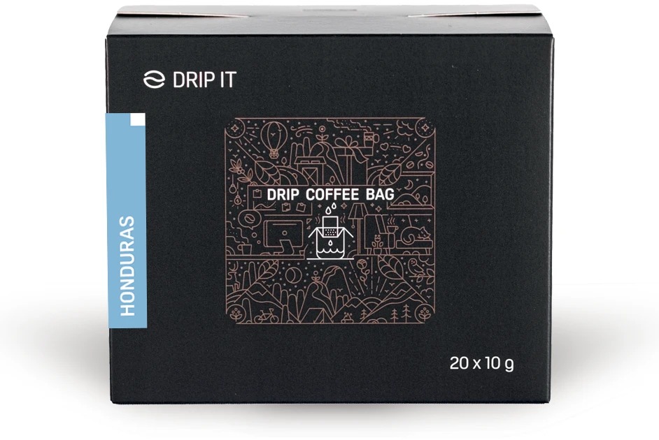 Drip it Káva vo filtri Honduras Las Capucas 20× 10 g