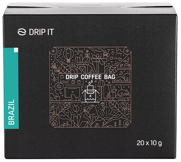Drip it Káva vo filtri Brazil Minas Gerais 20× 10 g