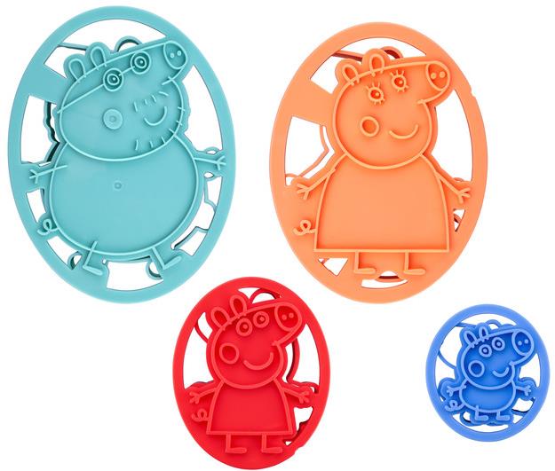 Dr. Oetker Vykrajovadlá s pečiatkou „Prasiatko Peppa“ 4 ks