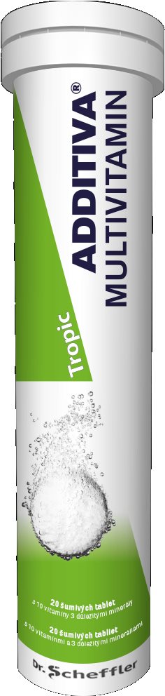 Additíva Multivitamín TROPIC šumivé tablety 20 tbl.