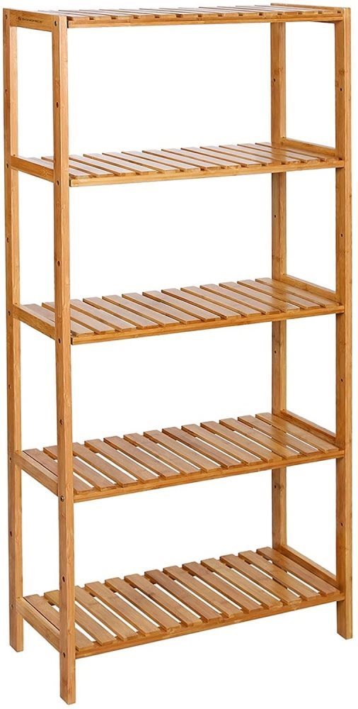 Regál Kitten, 130 cm, bambus