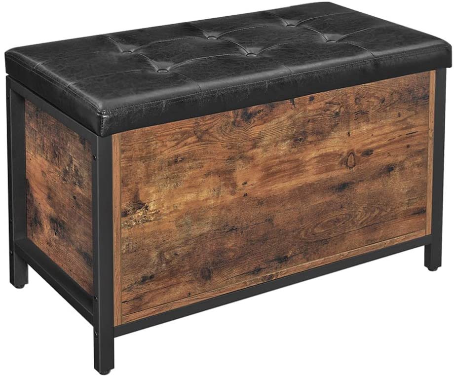 Lavica Stella, 80 cm, hnedá/čierna