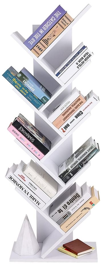 Artenat Knižnica Tree, 142 cm, biela