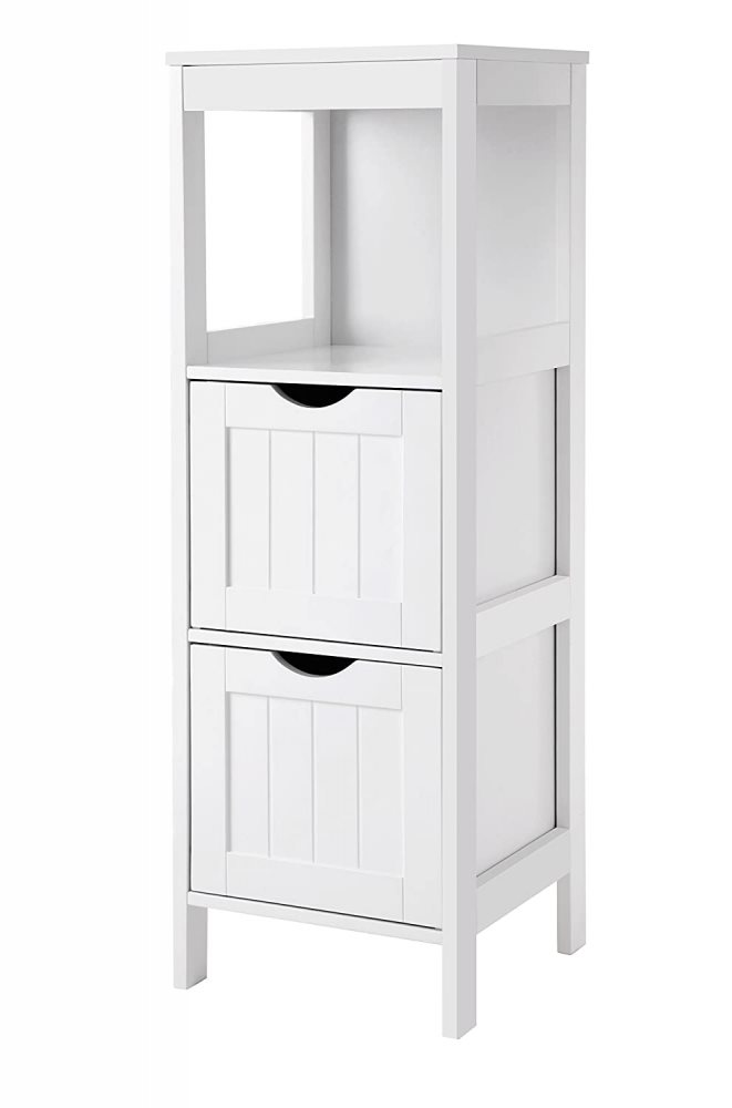 Regál Maria, 89 cm, biely