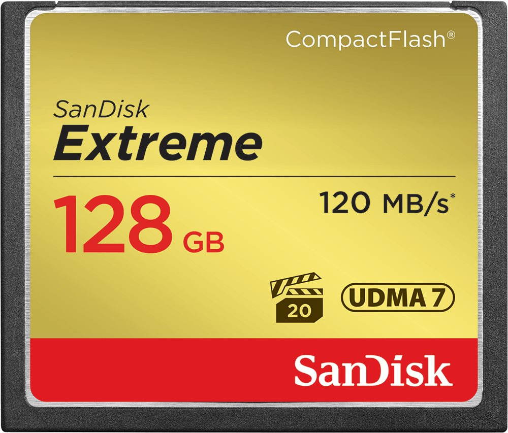 SANDISK Compact Flash 128 GB Extreme