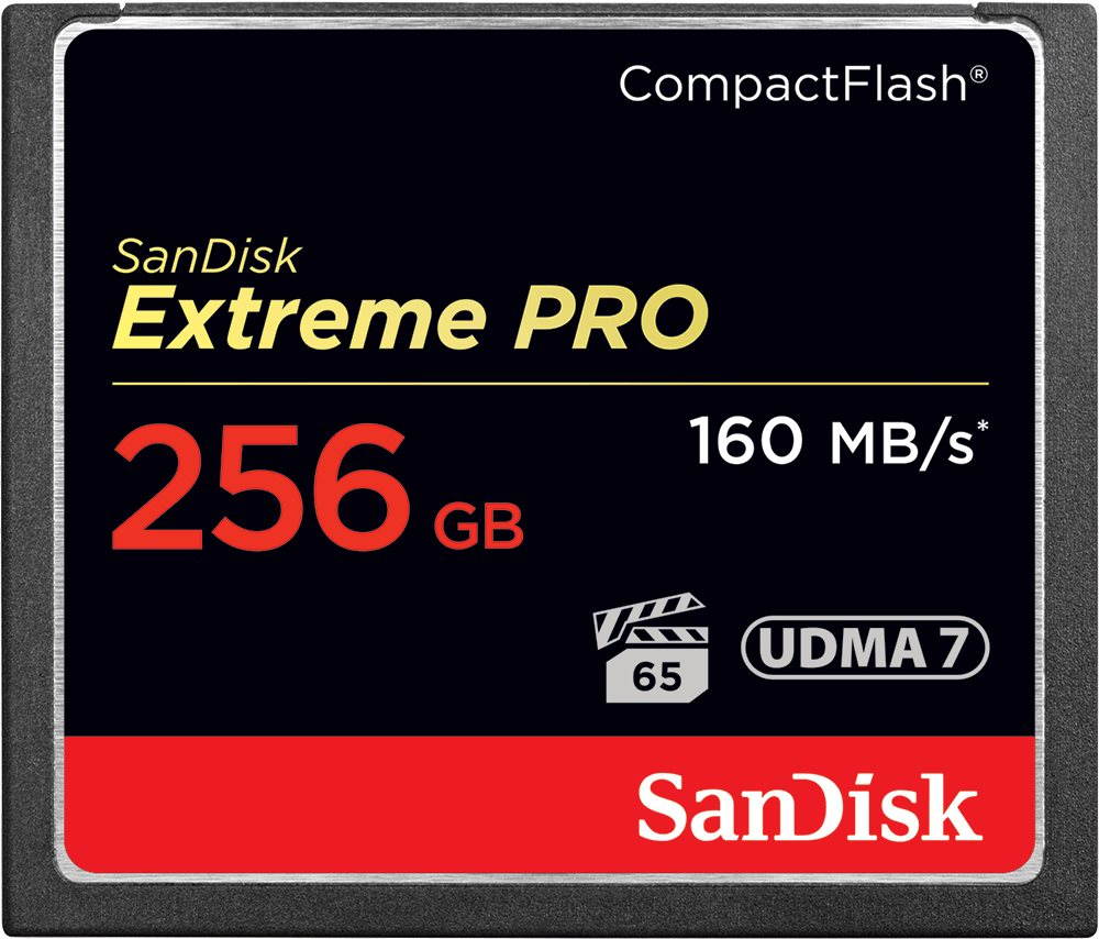 SANDISK Compact Flash 256 GB 1000x Extreme Pro