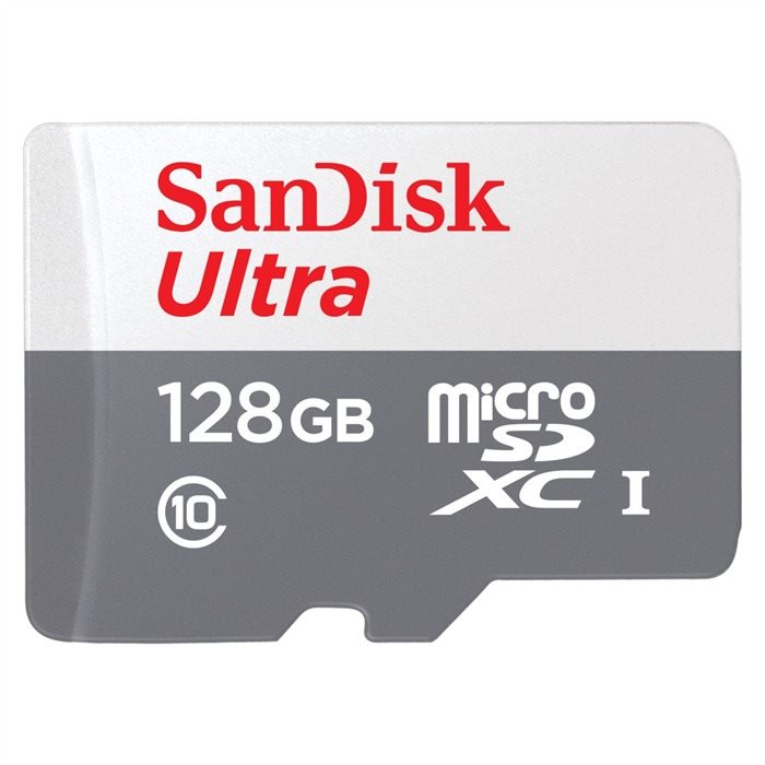 SANDISK MicroSDXC 128 GB Ultra Lite + SD adaptér