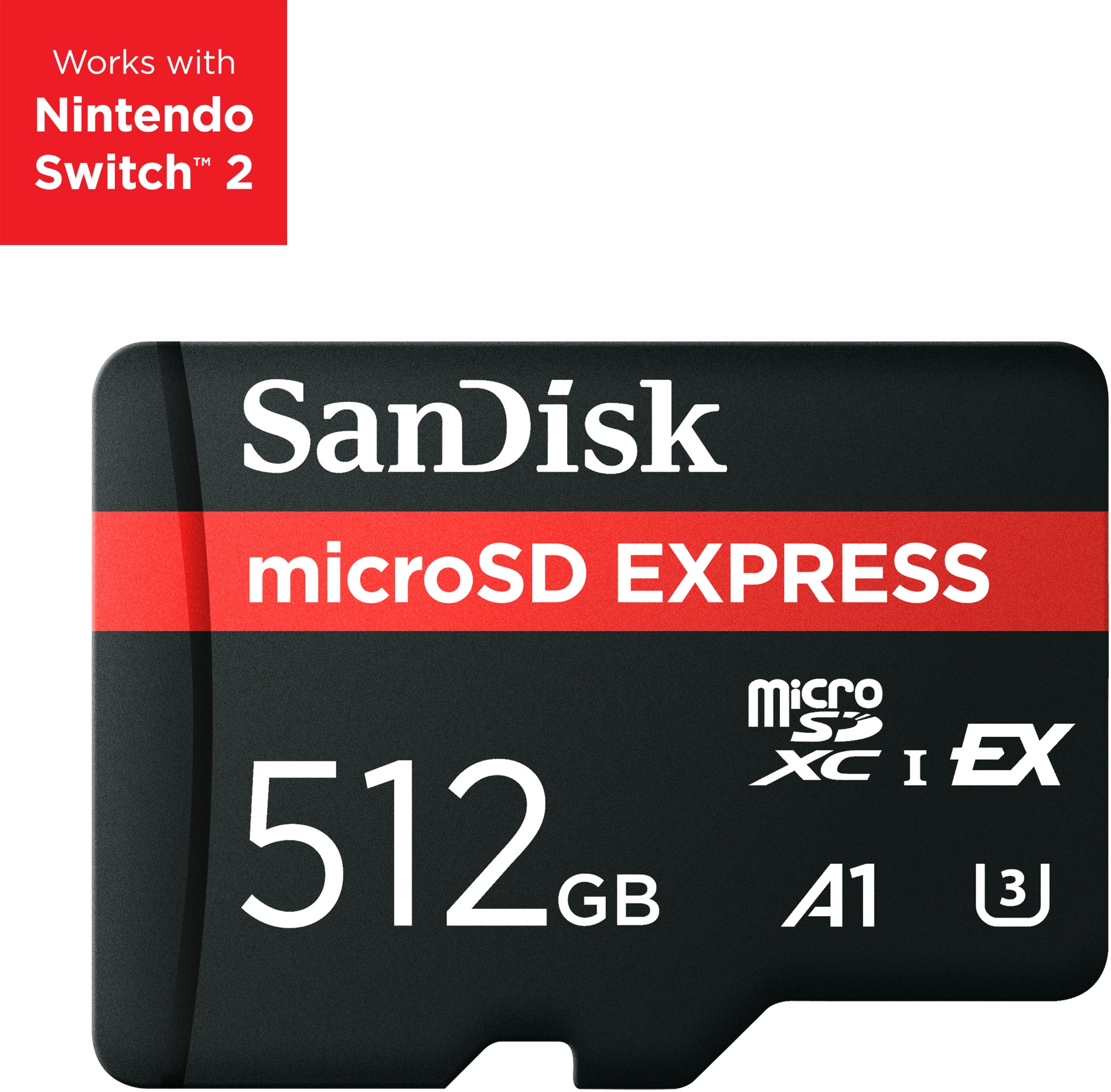 SANDISK MicroSD Express 512 GB (NVMe)