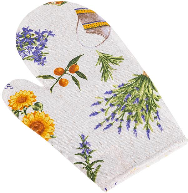 Bellatex Chňapka Ema 28 × 18 cm 66/561, levanduľa s kanvičkou