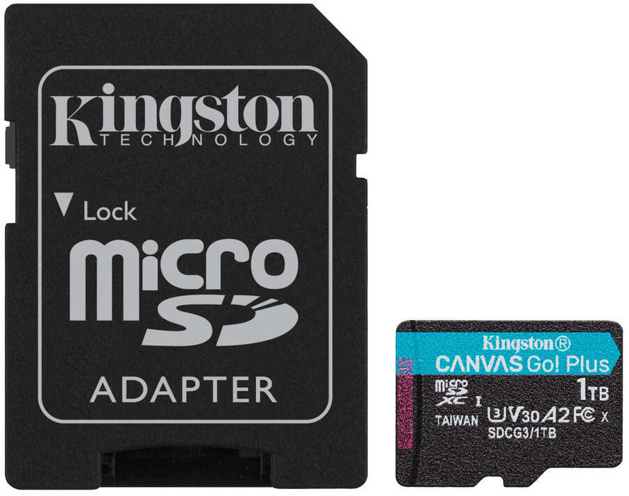Kingston microSDXC Canvas Go Plus Gen4 1 TB