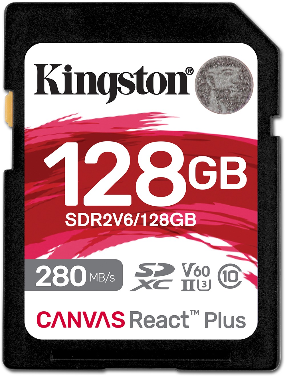 Kingston SDXC 128 GB Canvas React Plus V60