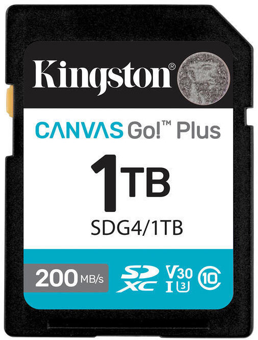 Kingston SDXC Canvas Go Plus Gen4 1 TB