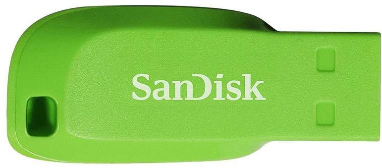 SANDISK Cruzer Blade 32 GB elektricky zelená