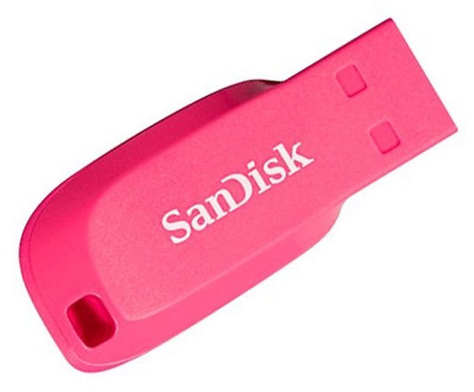 SANDISK Cruzer Blade 32 GB elektricky ružová