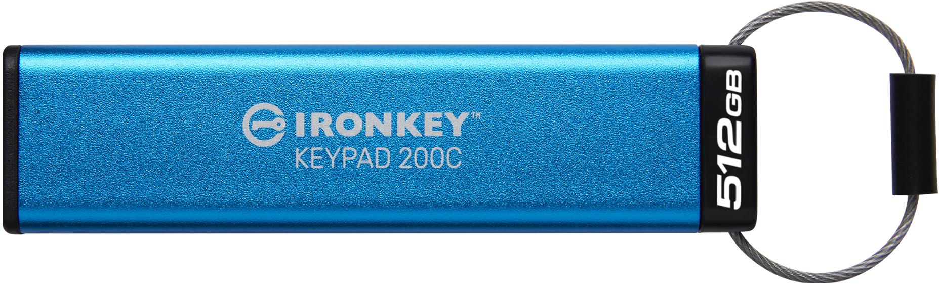 Kingston IronKey Keypad 200C 512 GB USB-C