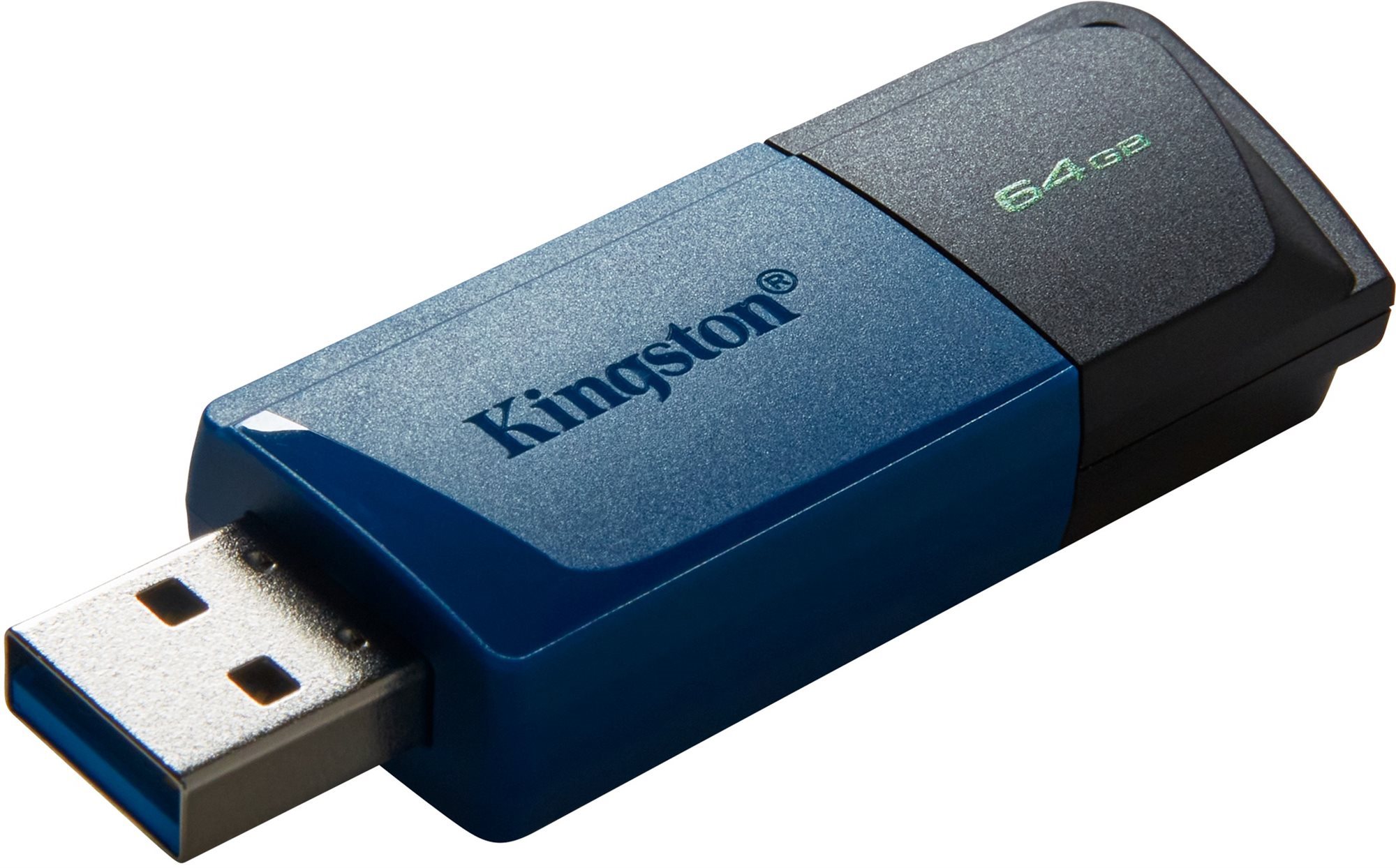 Kingston DataTraveler Exodia M 64 GB, čierno-modrá