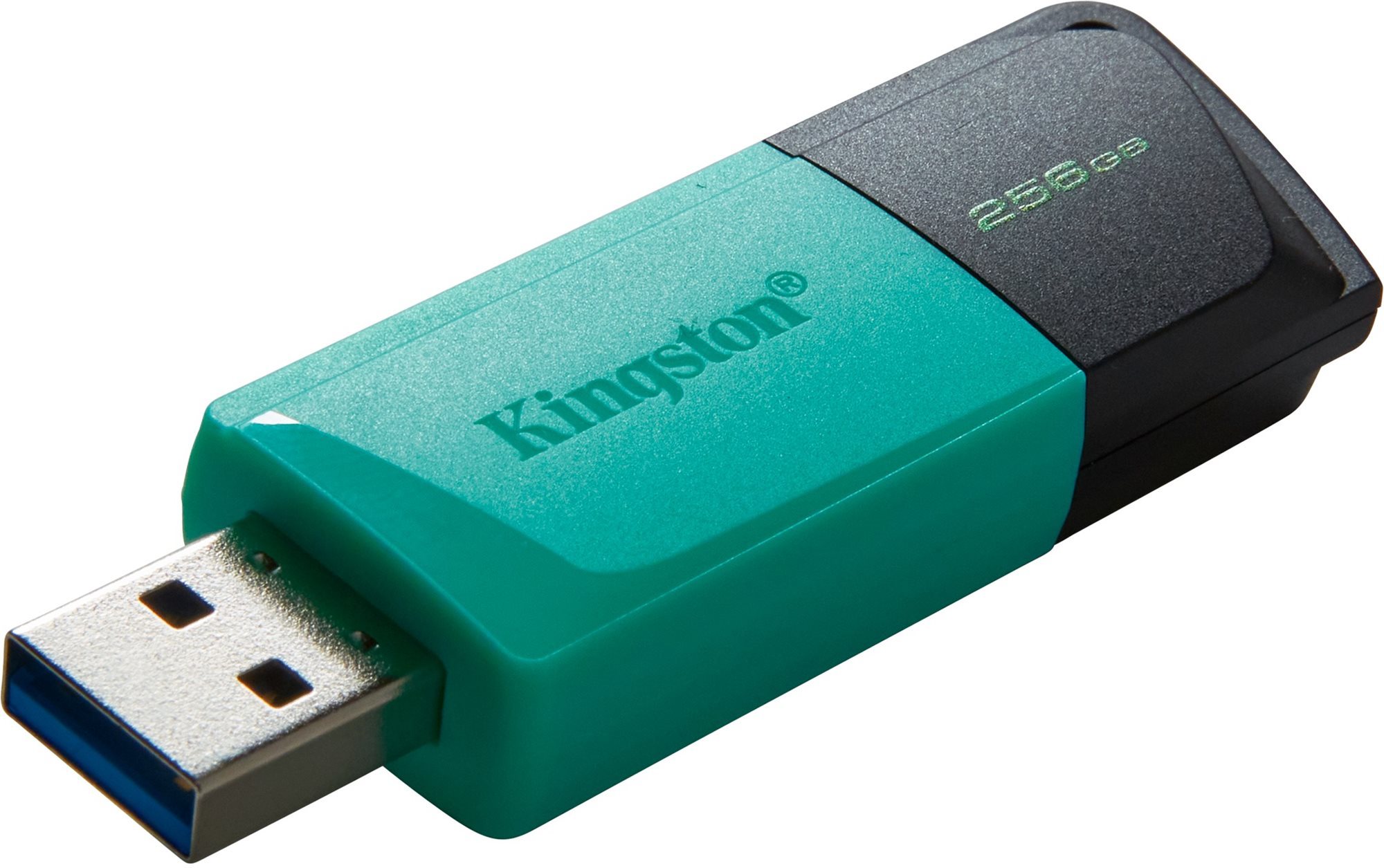 Kingston DataTraveler Exodia M 256 GB čierno-tyrkysová