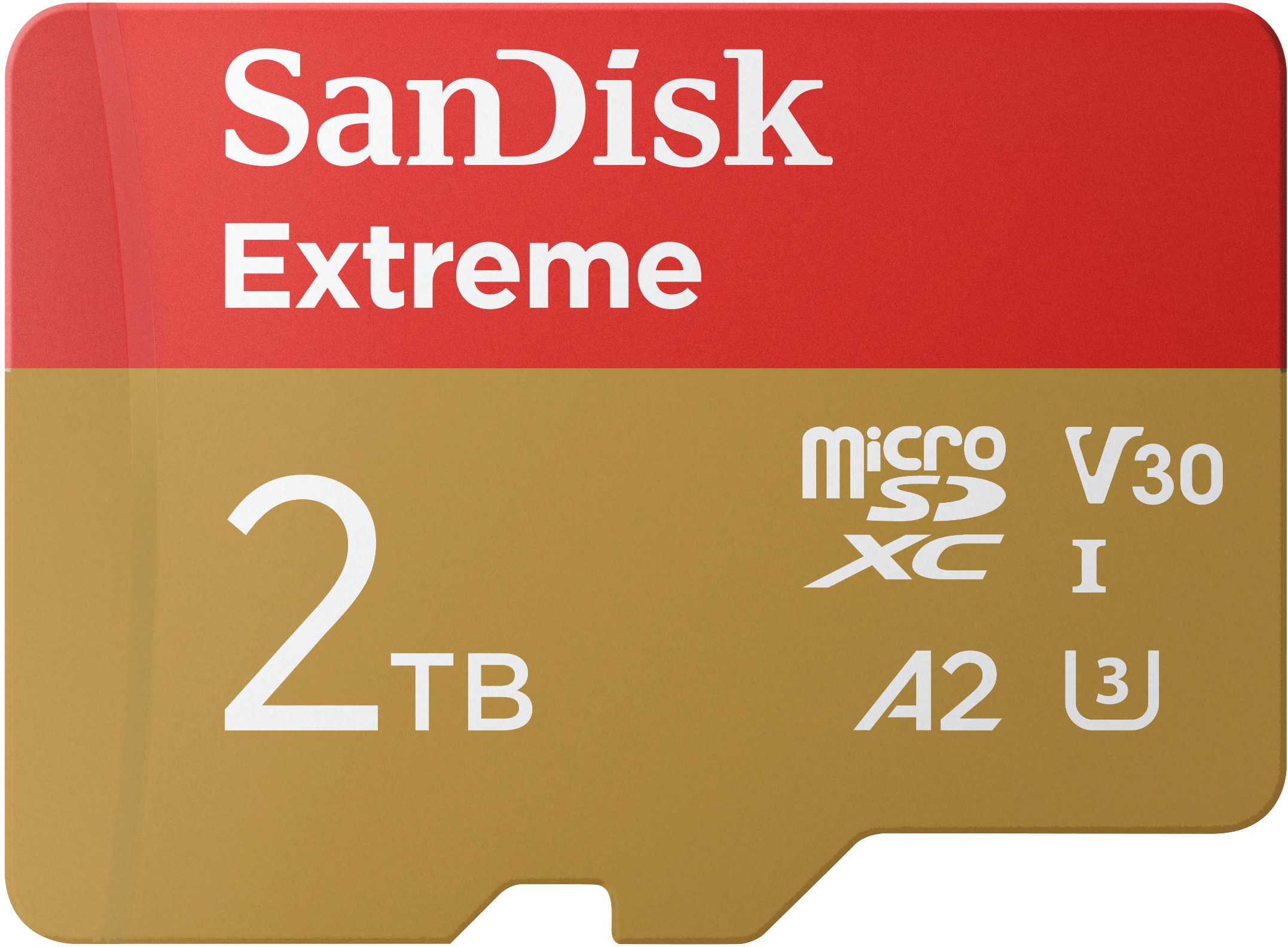 SANDISK microSDXC 2 TB Extreme + Rescue PRO Deluxe + SD adaptér