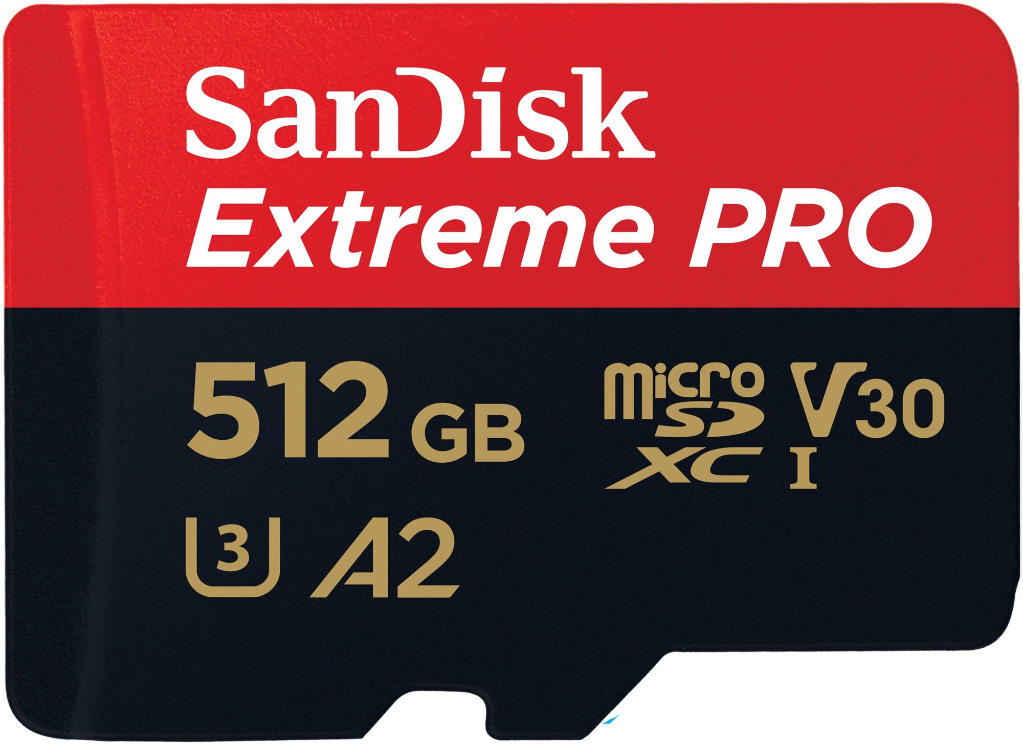 SANDISK microSDXC 512GB Extreme PRO + Rescue PRO Deluxe + SD adaptér