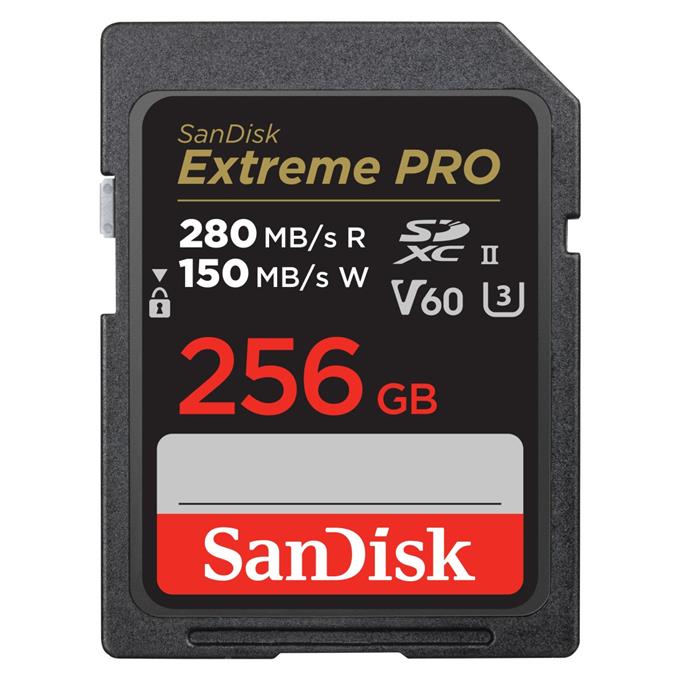 SANDISK SDXC 256 GB Extreme PRO