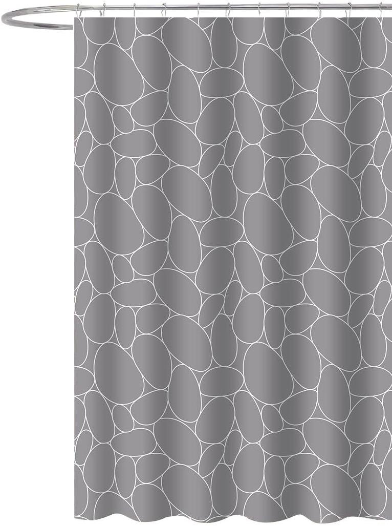 DuraHome Kúpeľňový záves 180 × 180 cm PES, vzorovaný_CY_213592